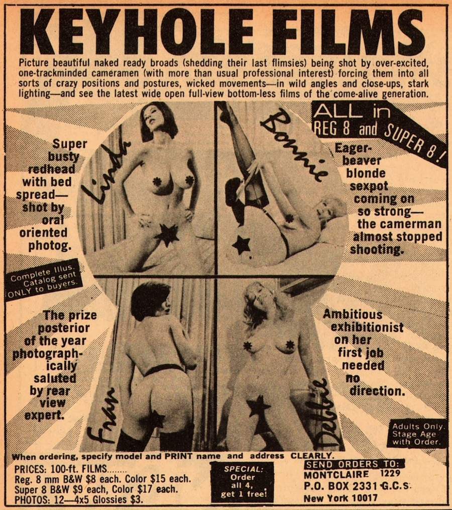 Vintage adverts for mail order adult entertainment - Flashbak