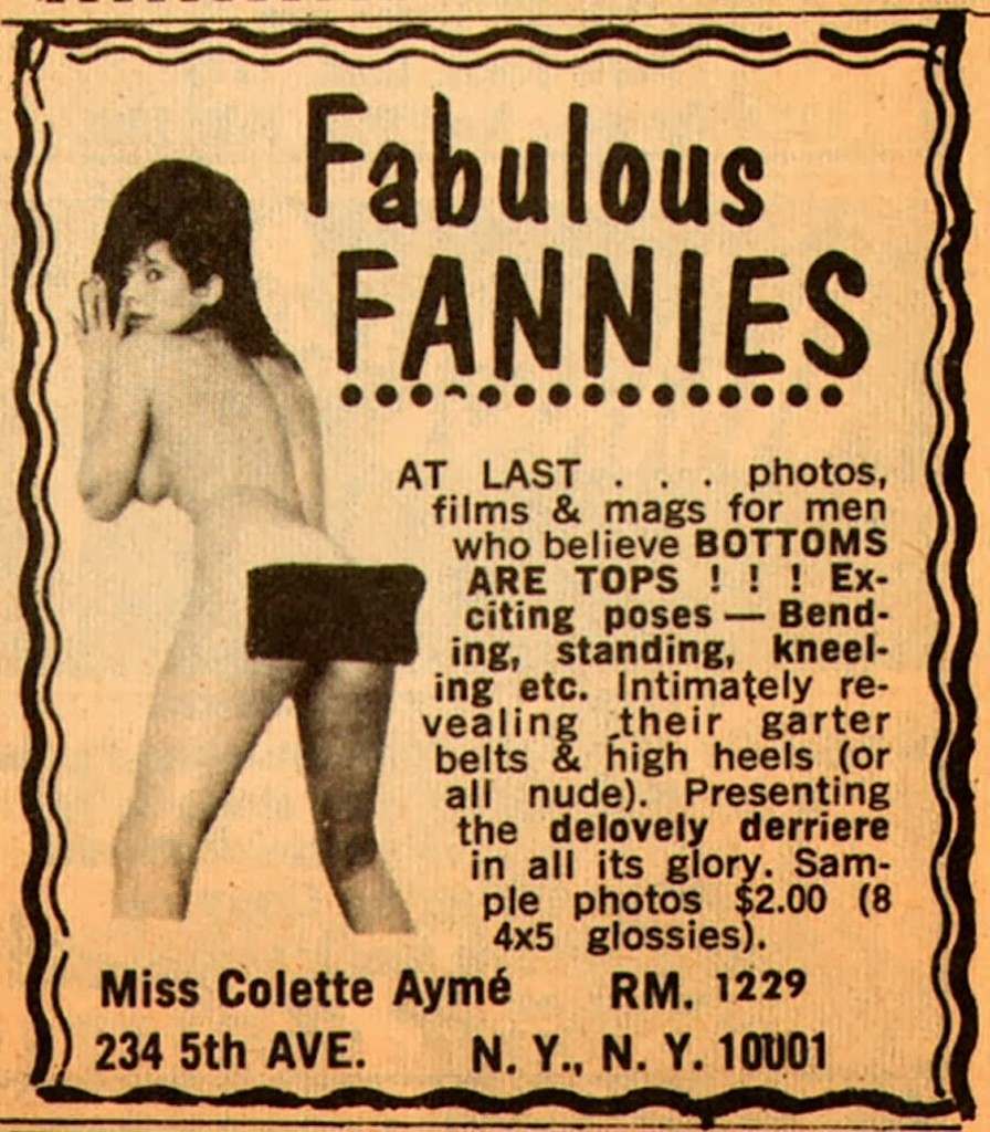 896px x 1024px - Vintage adverts for mail order adult entertainment - Flashbak