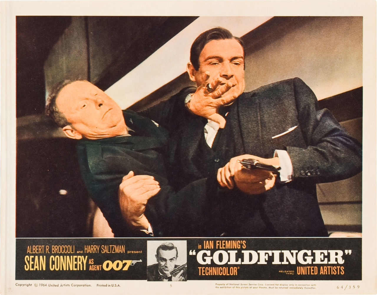 Goldfinger Lobby card