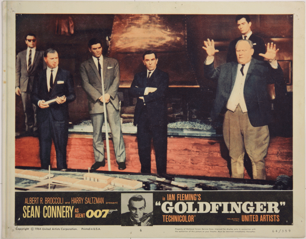 .Goldfinger poster