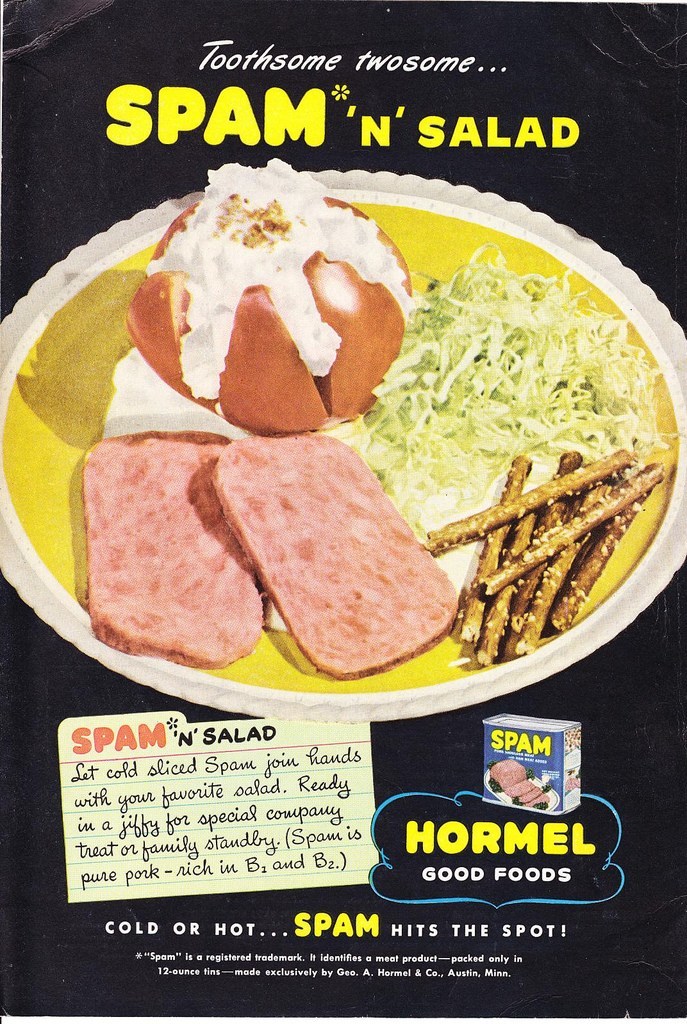 Join Hands With Spam National Geographic, July 1944