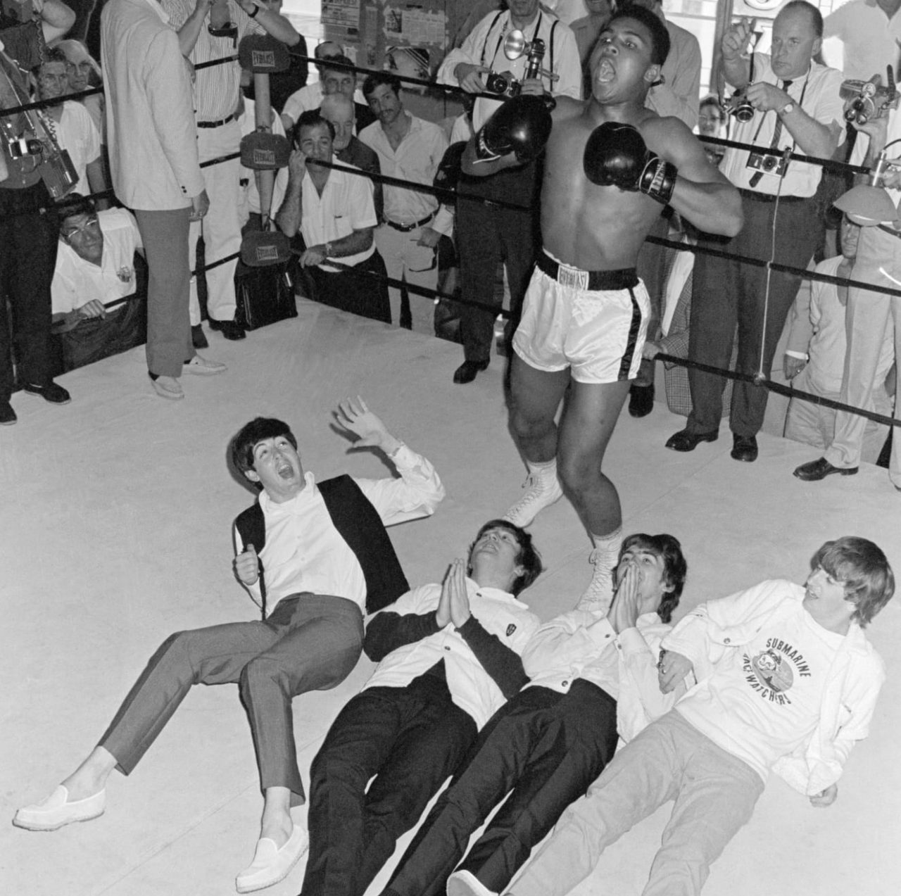 When The Beatles Met Muhammad Ali In Miami 1964 Flashbak