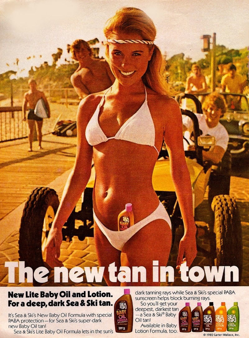 Let The Sunshine In 1960s 70s Adverts In The Golden Age Of The Tan