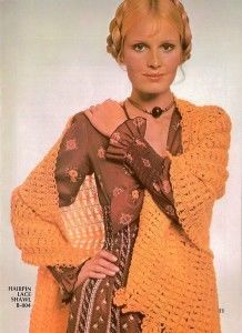 Shawlapalooza: 1960s and 70s Shawls O'Plenty - Flashbak