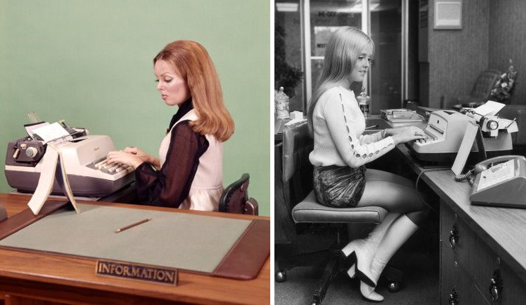 50s Secretary Porn - Swimming in the Steno Pool: A Look at the Vintage Secretary - Flashbak