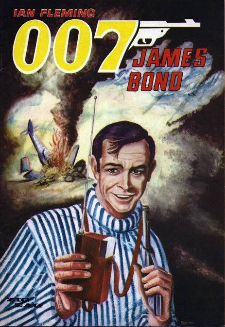 007 JAMES BOND #18 SEAN CONNERY IAN FLEMING CHILE COMIC SPANISH ZIG ZAG 1969