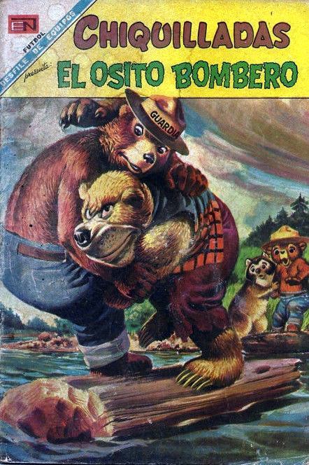 CHIQUILLADAS #246 SMOKEY BEAR MEXICAN COMIC SPANISH NOVARO 1969