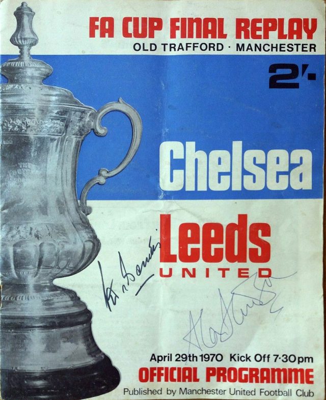 chelsea 1970 fa cup final replay shirt