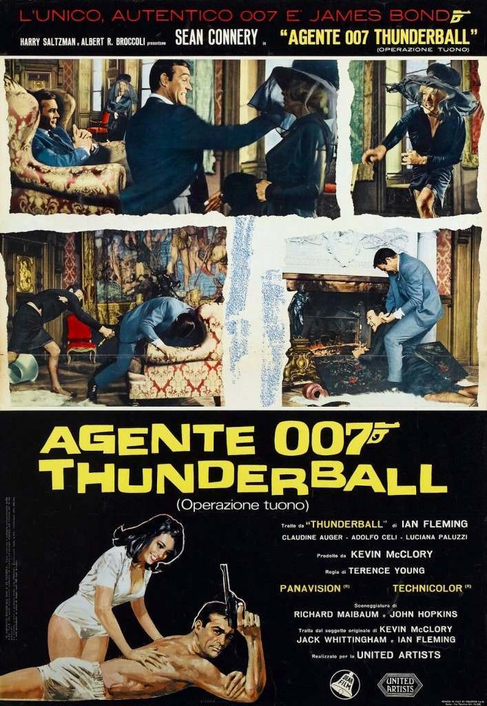 Brilliant Posters Stills And Ephemera Of The James Bond Film And Book Thunderball Flashbak 