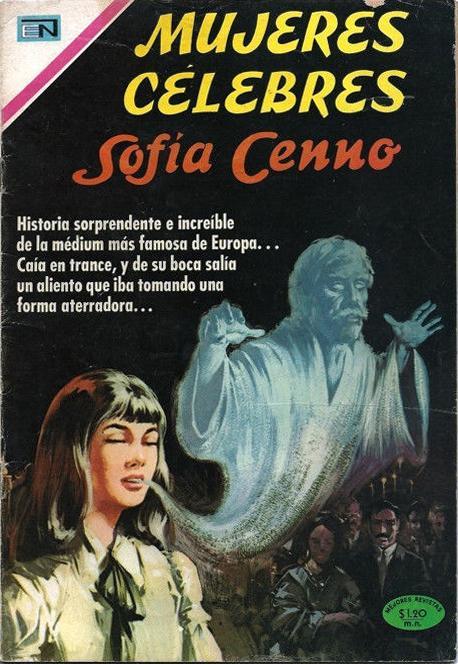 MUJERES CELEBRES 109 MEDIUM SOFIA CENNO SOPHIA MEXICAN COMIC NOVARO 1970 - Flashbak