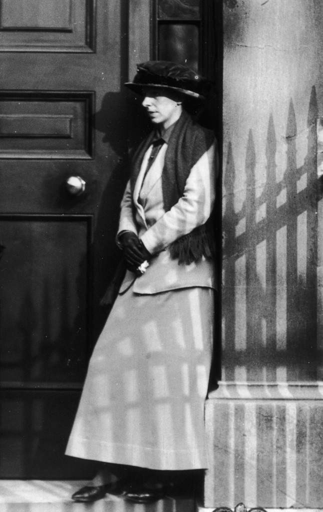 Mary Richardson, 10th February 1914. A month before she slashed Velasquez’ Rokeby Venus.