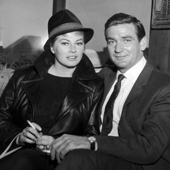 USA San Francisco Anita Ekberg and Rod Taylor - Flashbak