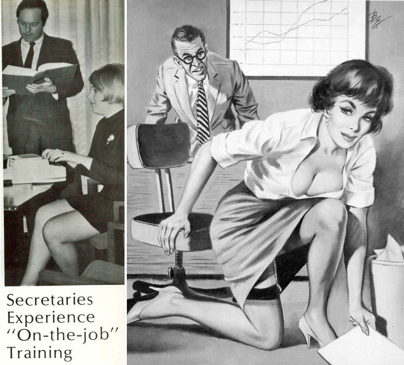 1960s Office Porn - Swimming in the Steno Pool: A Look at the Vintage Secretary ...