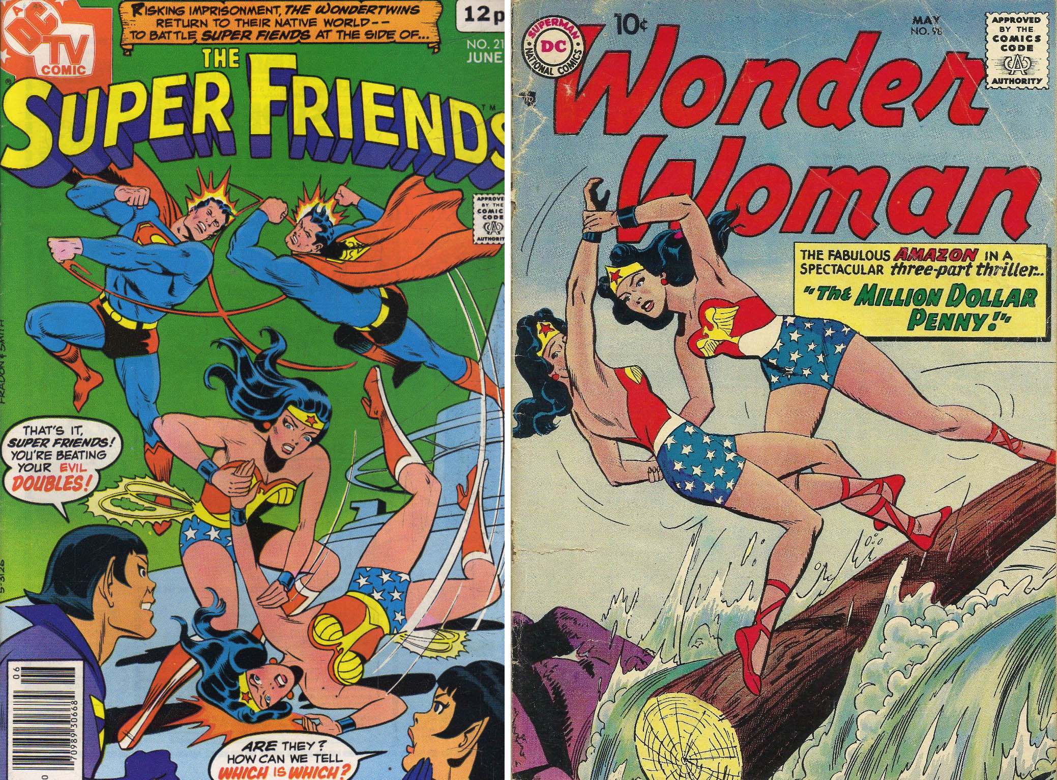 wonder woman comic cover