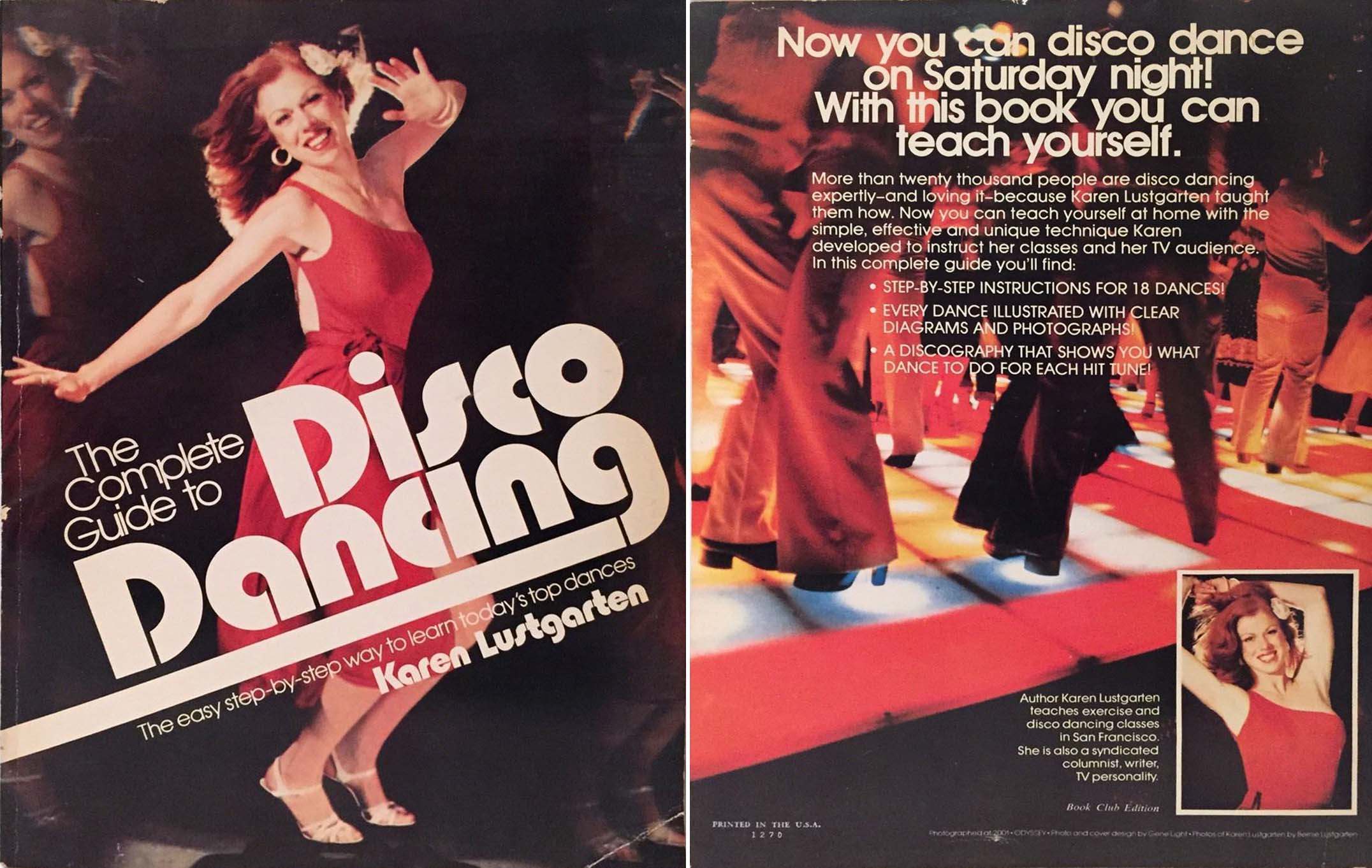1978 The Complete Guide to Disco Dancing by Karen Lustgarten