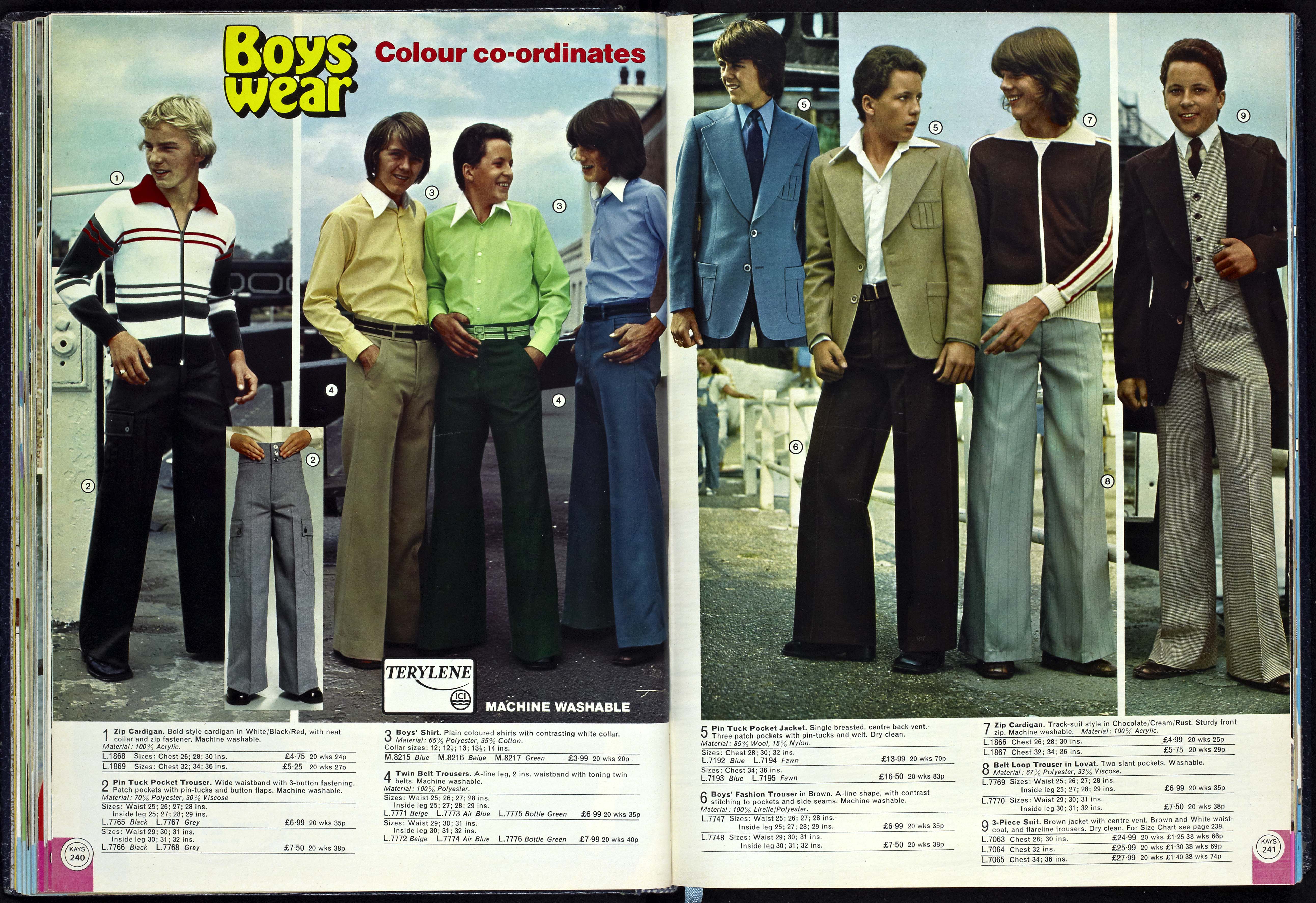 Boys Wear Kays 1977