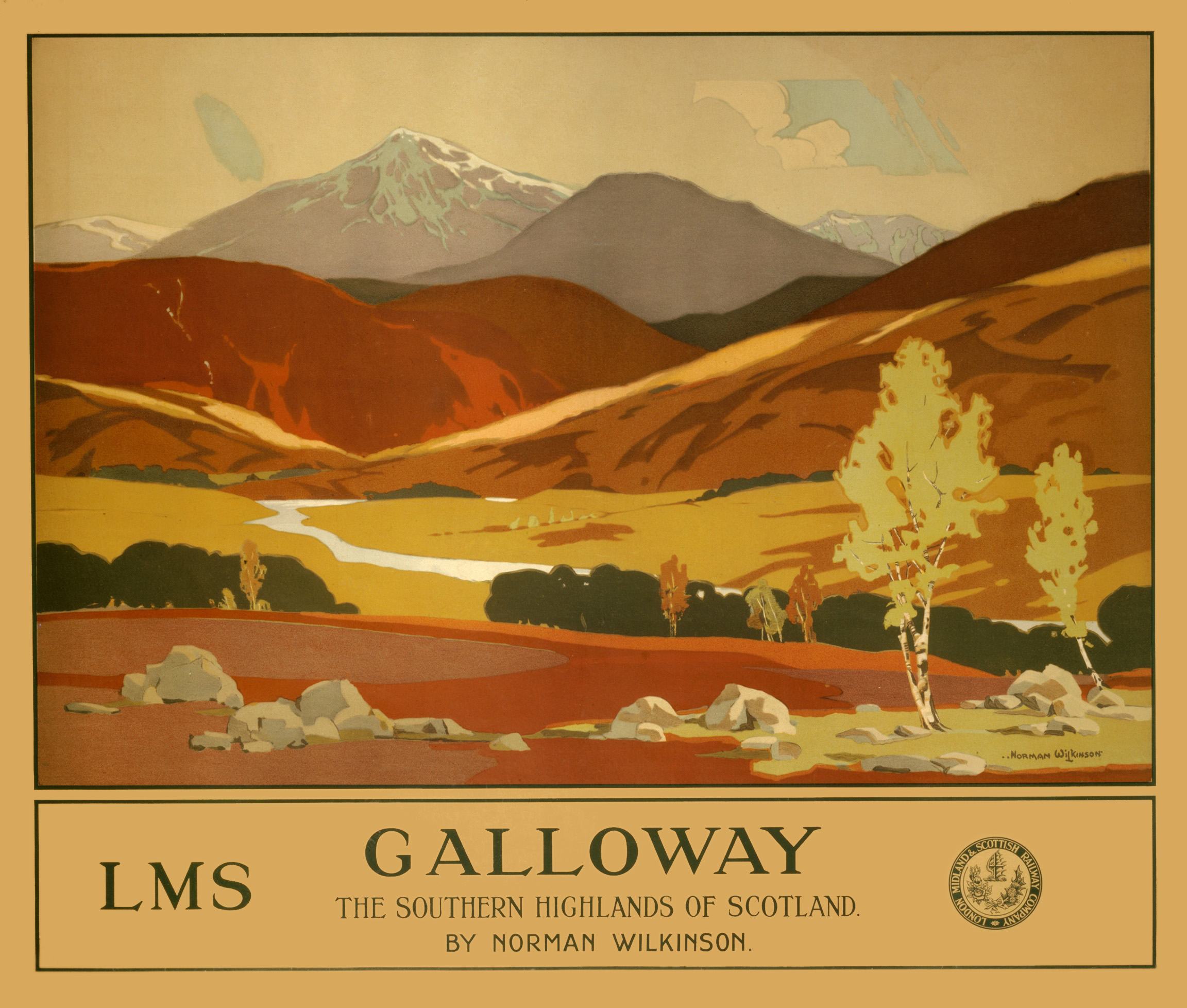 Galloway Travel poster