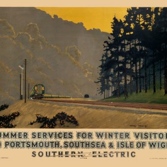 Southern Electric Railway poster - Flashbak