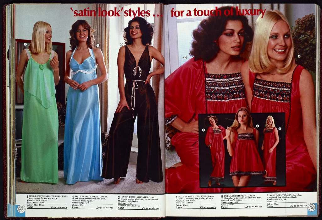 Women's nightwear Kays 1977 - Flashbak