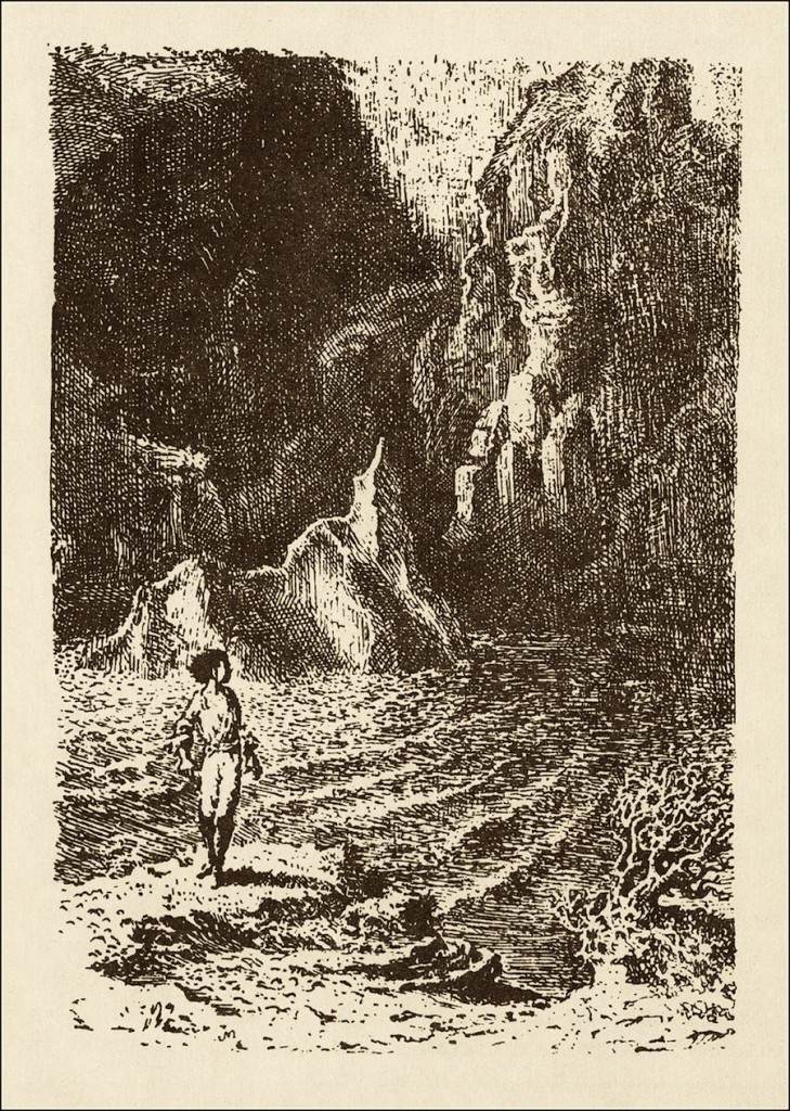 Mervyn Peake's illustrations for Robert Louis Stevenson's Treasure ...