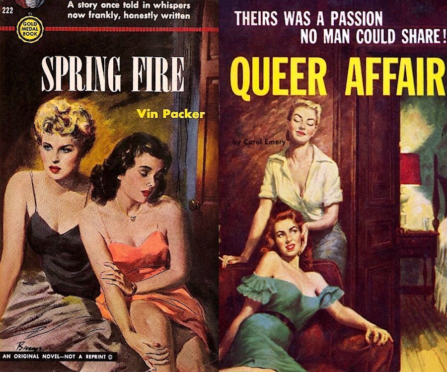 vintage gay men pulp fiction