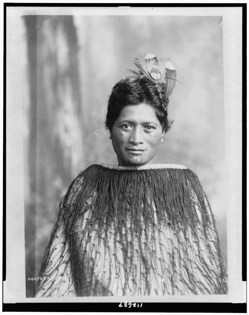 Maori woman 1890s