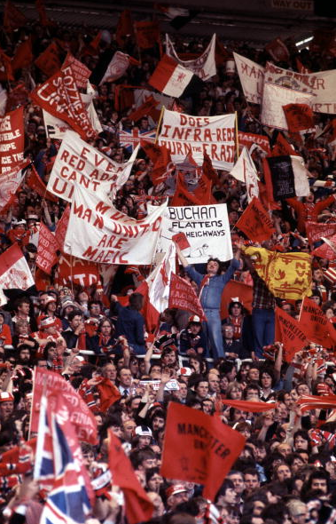 A History Of Manchester United Banners Flashbak