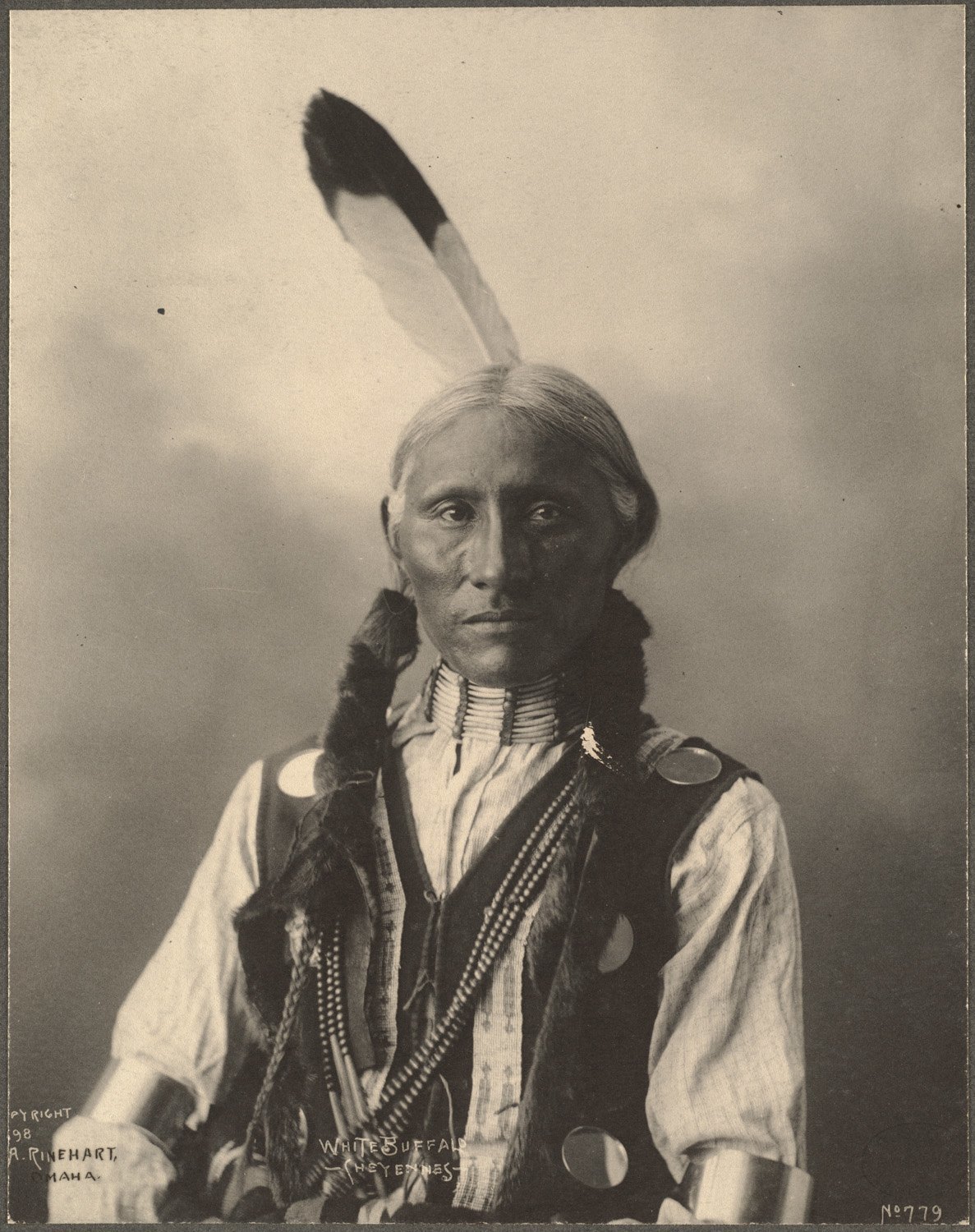 White Buffalo, Cheyennes, 1899. (Photo by Frank A. Rinehart)