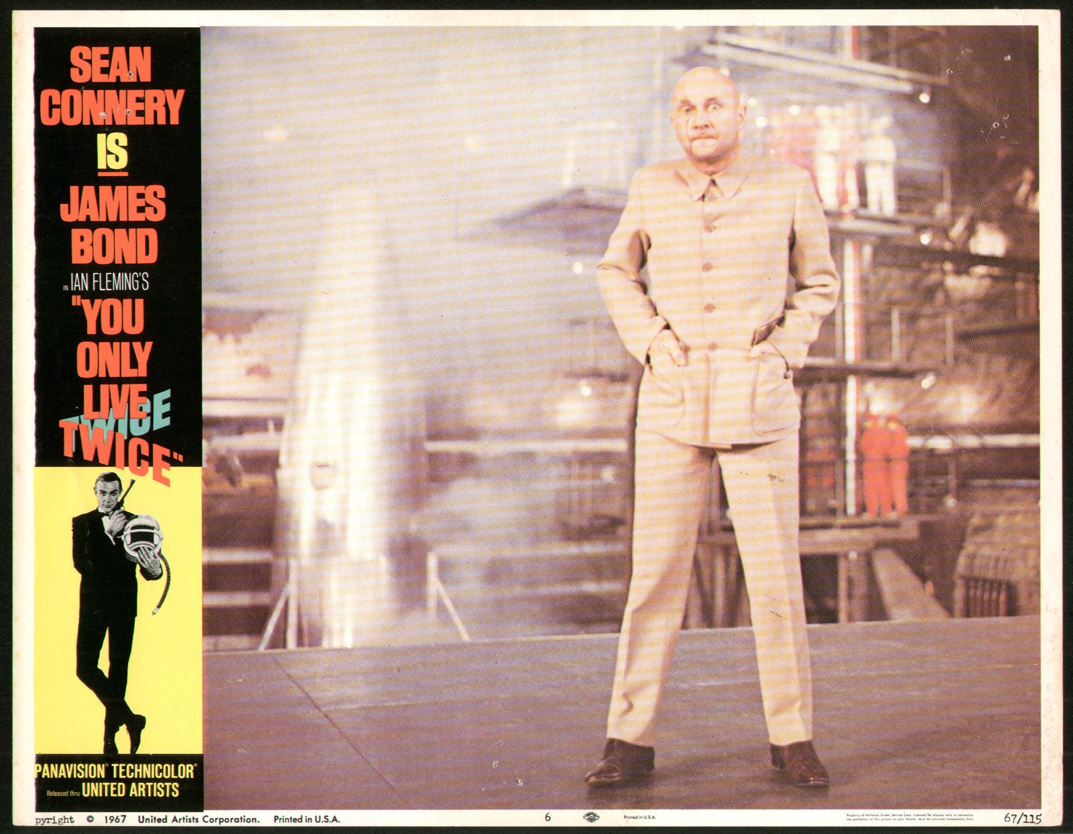 You Only Live Twice lobby card with villain