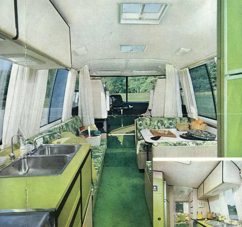 Retro Camper Interiors