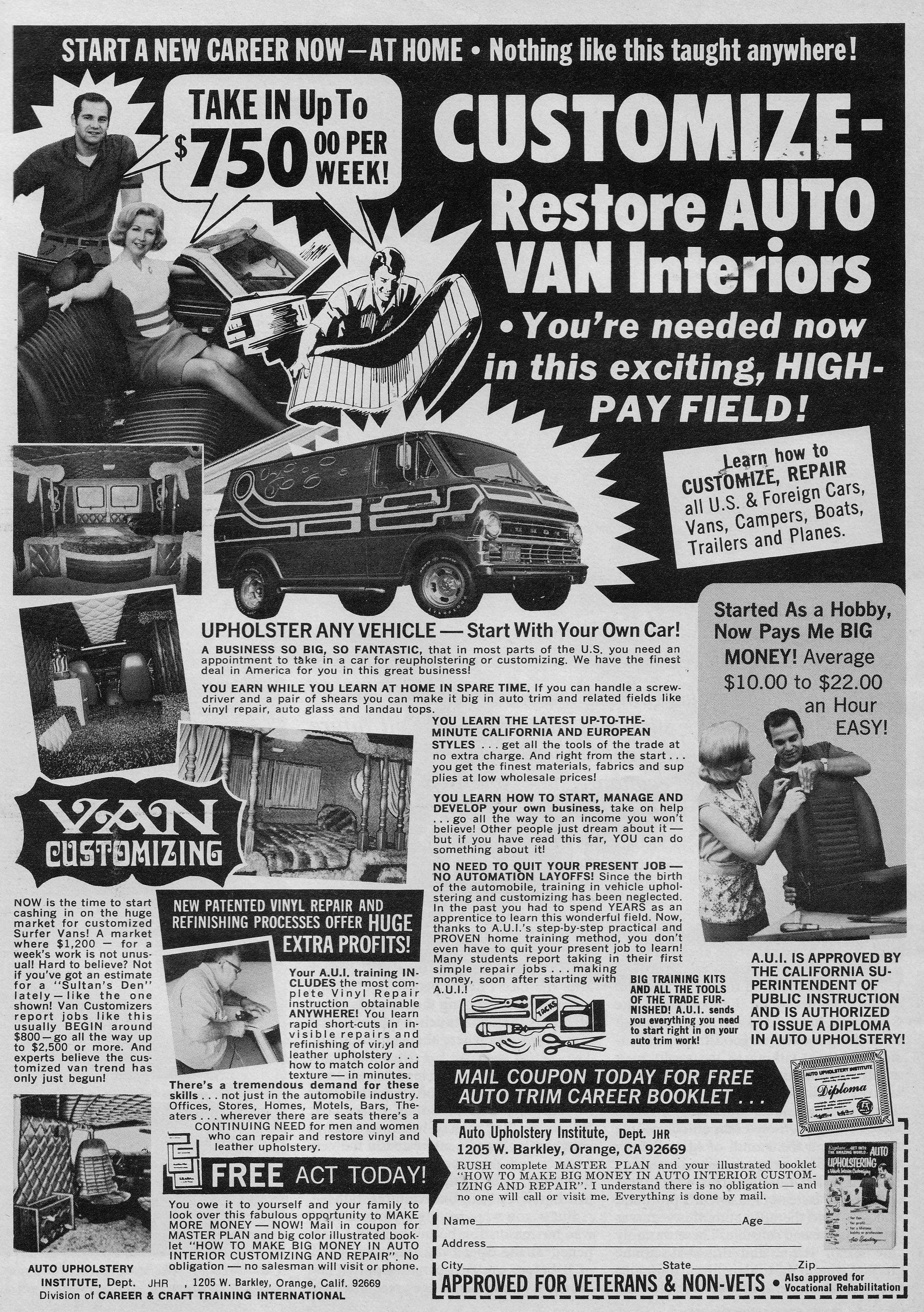 Days Of The Shaggin Wagon A Look At 1970s Custom Vans