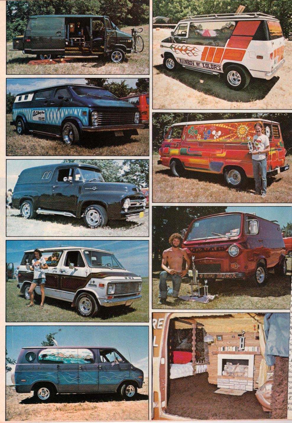 Days Of The Shaggin Wagon A Look At 1970s Custom Vans