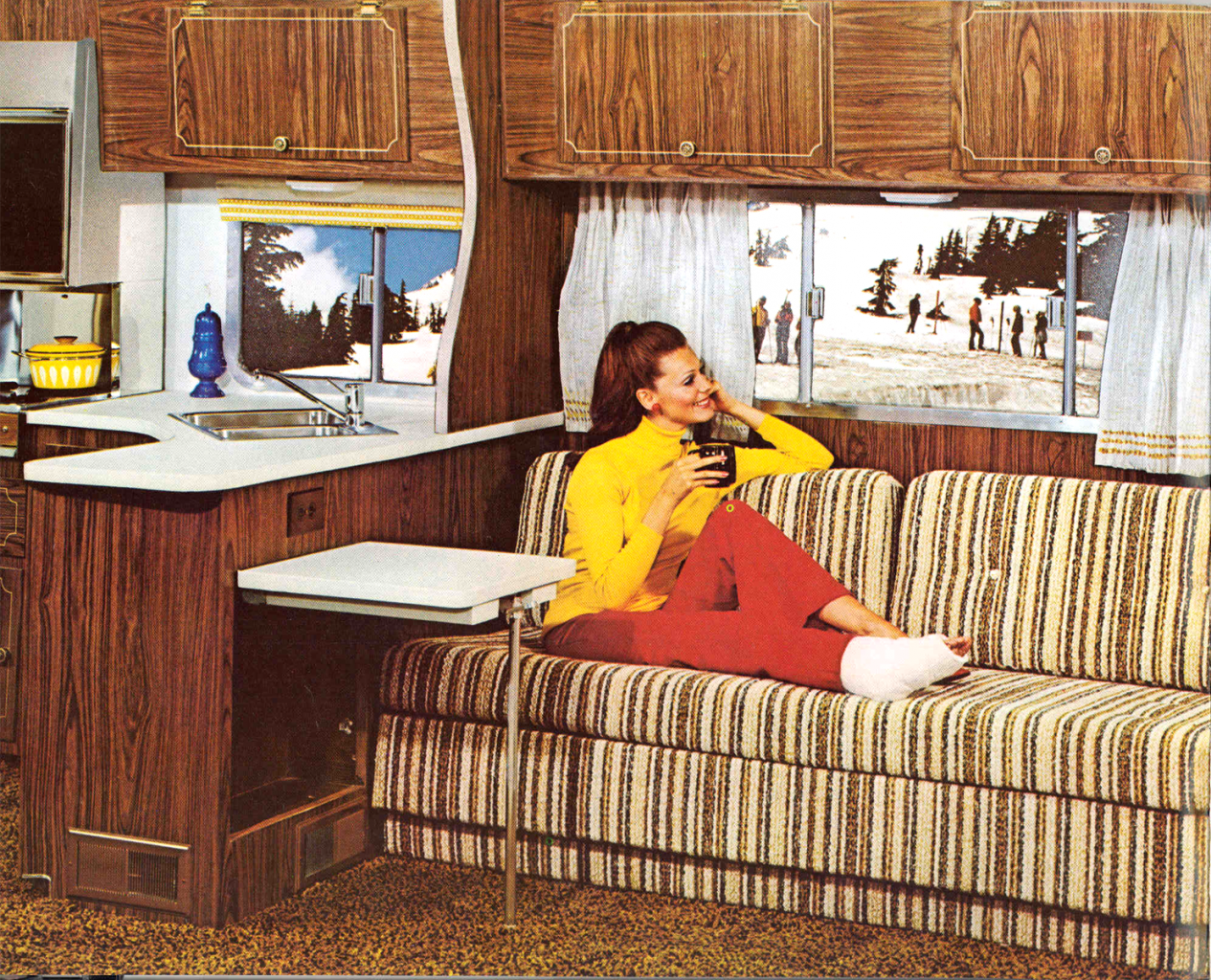 1970s RV Interior