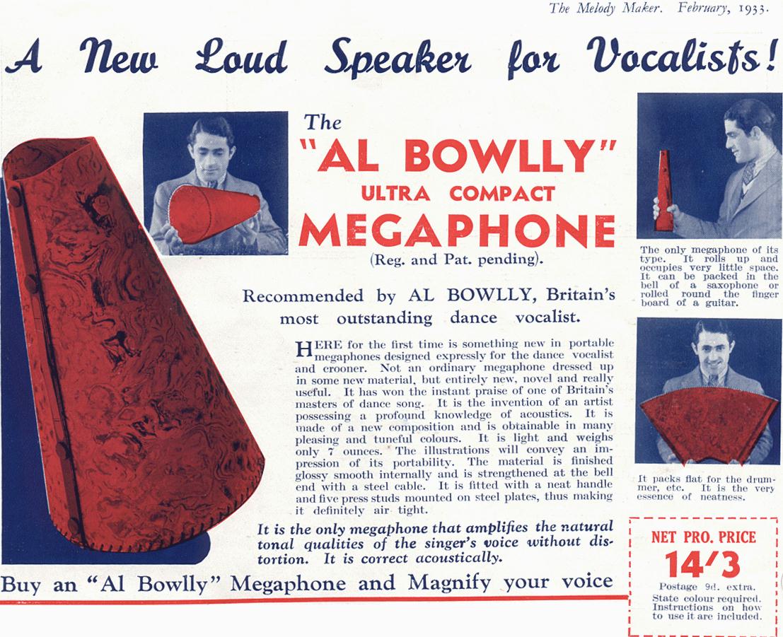 Al Bowlly's Megaphone