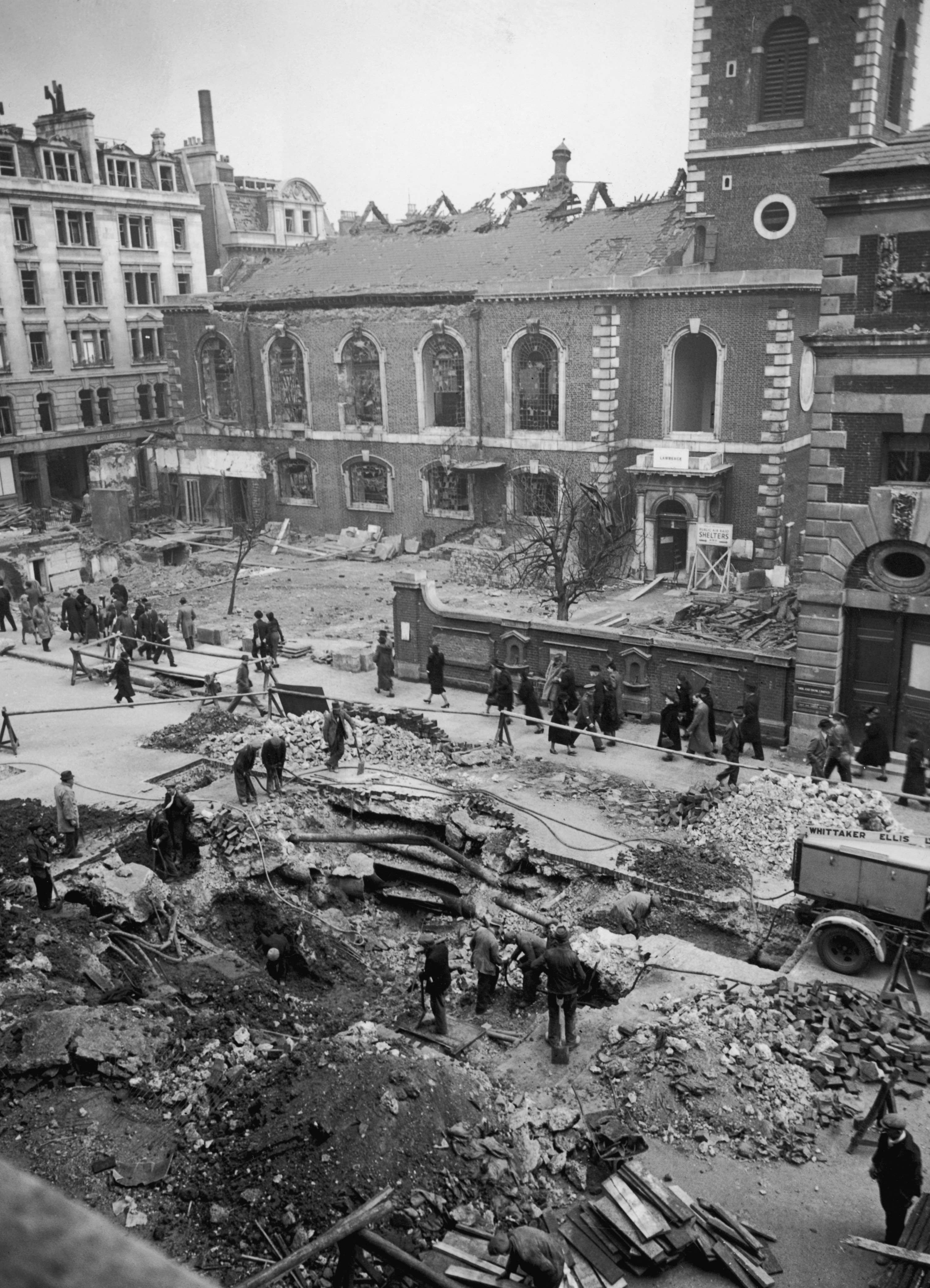 Piccadilly Bomb Crater