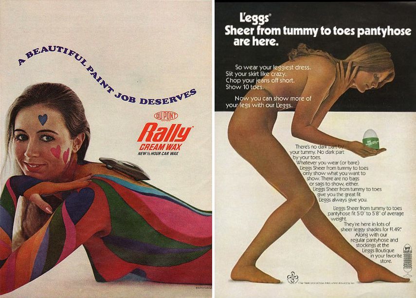 cream wax and leggs - Flashbak