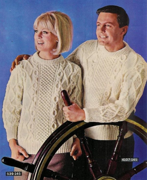What Are They Looking At? Vintage Sweater Models Staring At God-Knows ...