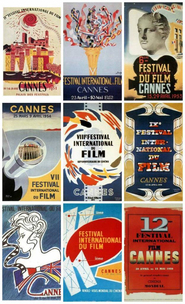 Cannes film festival posters