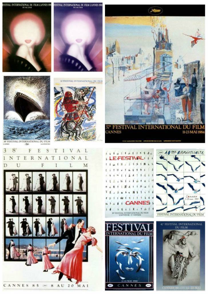 Cannes film festival posters