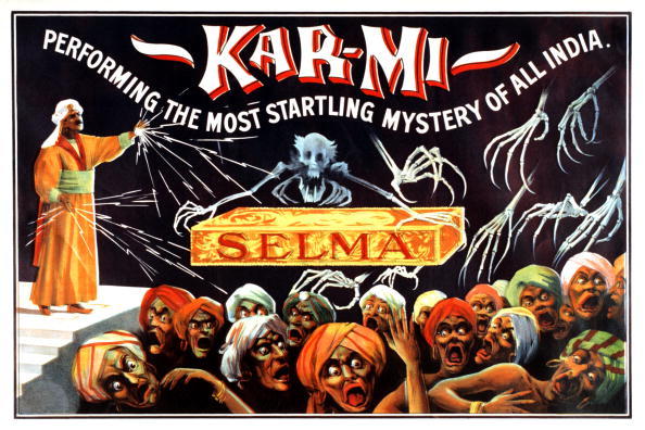 Kar-mi performing the most startling mystery of all India