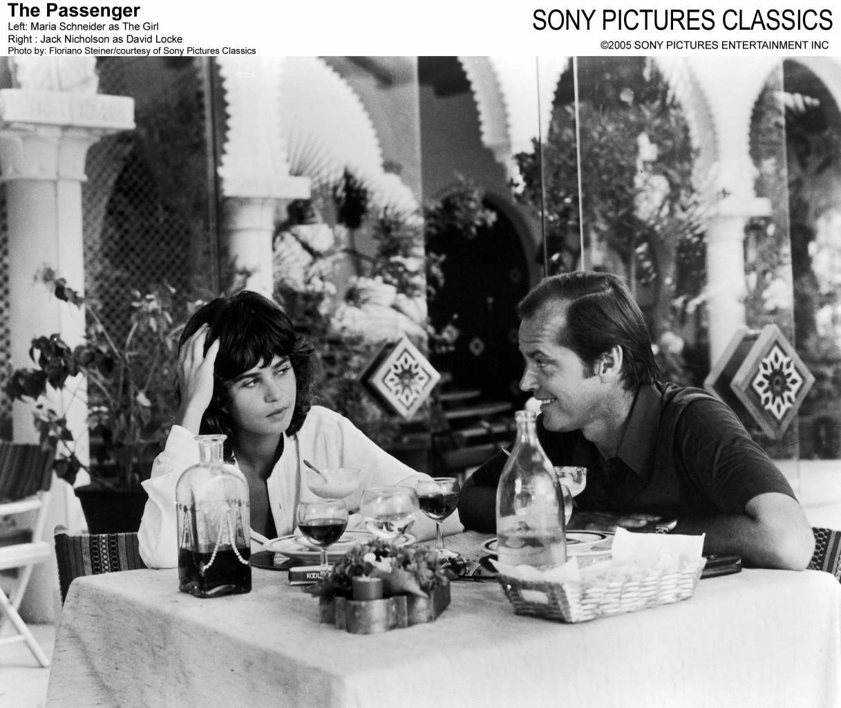 The Passenger Jack Nicholson and Maria Schneider lobby card