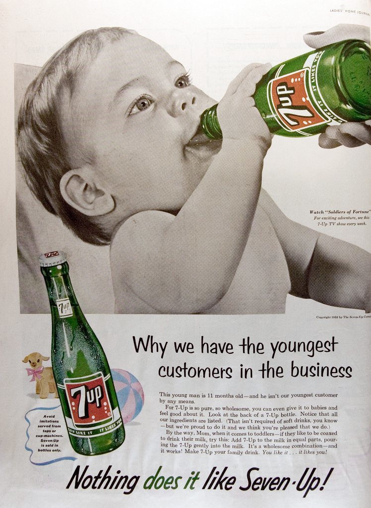 7Up child advert