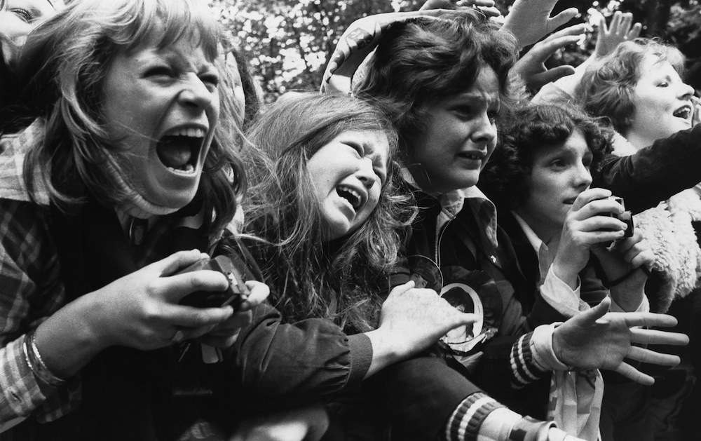 Ecstatic Teenagers Screaming At Pop Concerts In The 1960s And 1970s ...