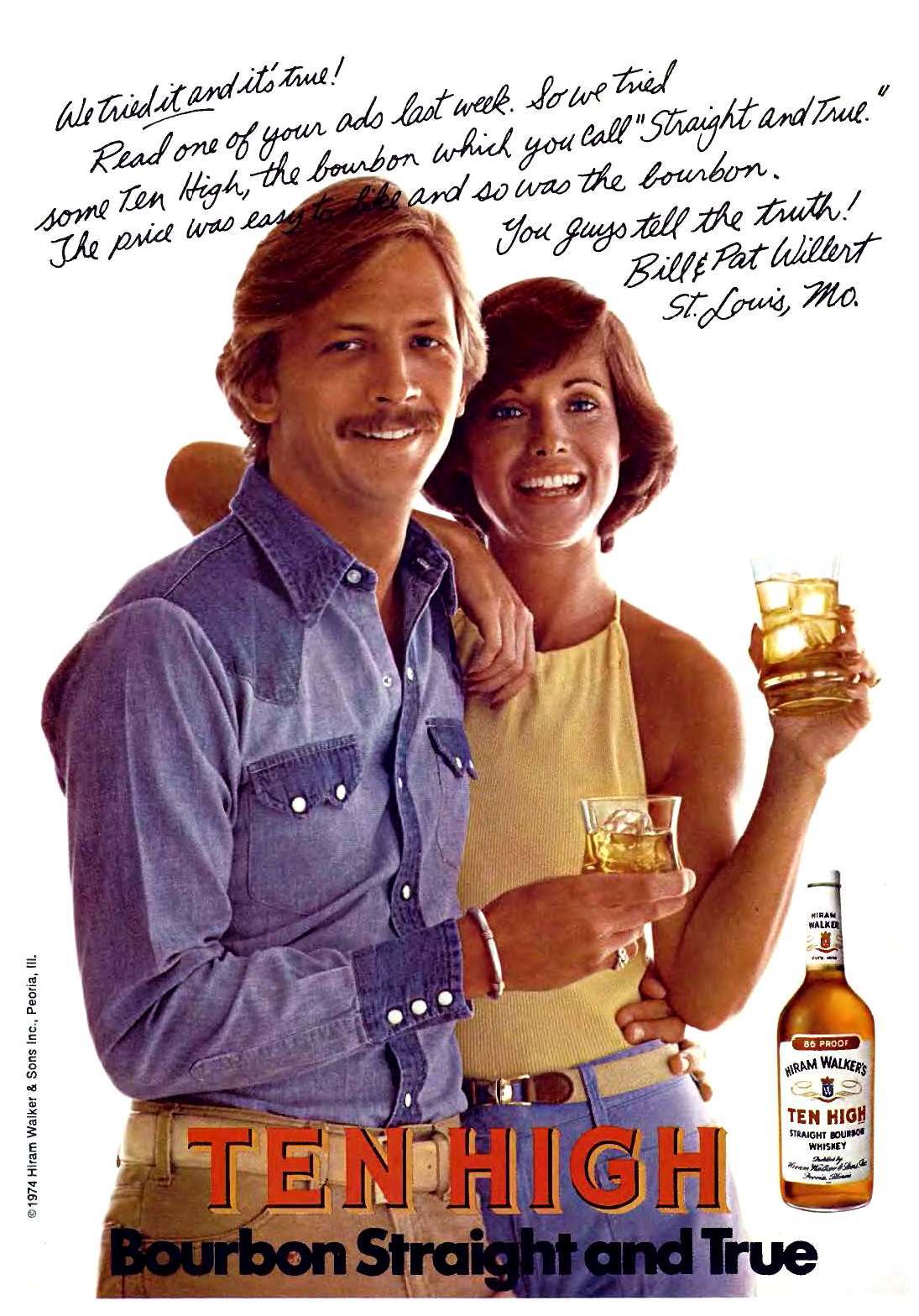 Happy Couples Selling Booze Vintage Alcohol Adverts Of The 1970s Flashbak