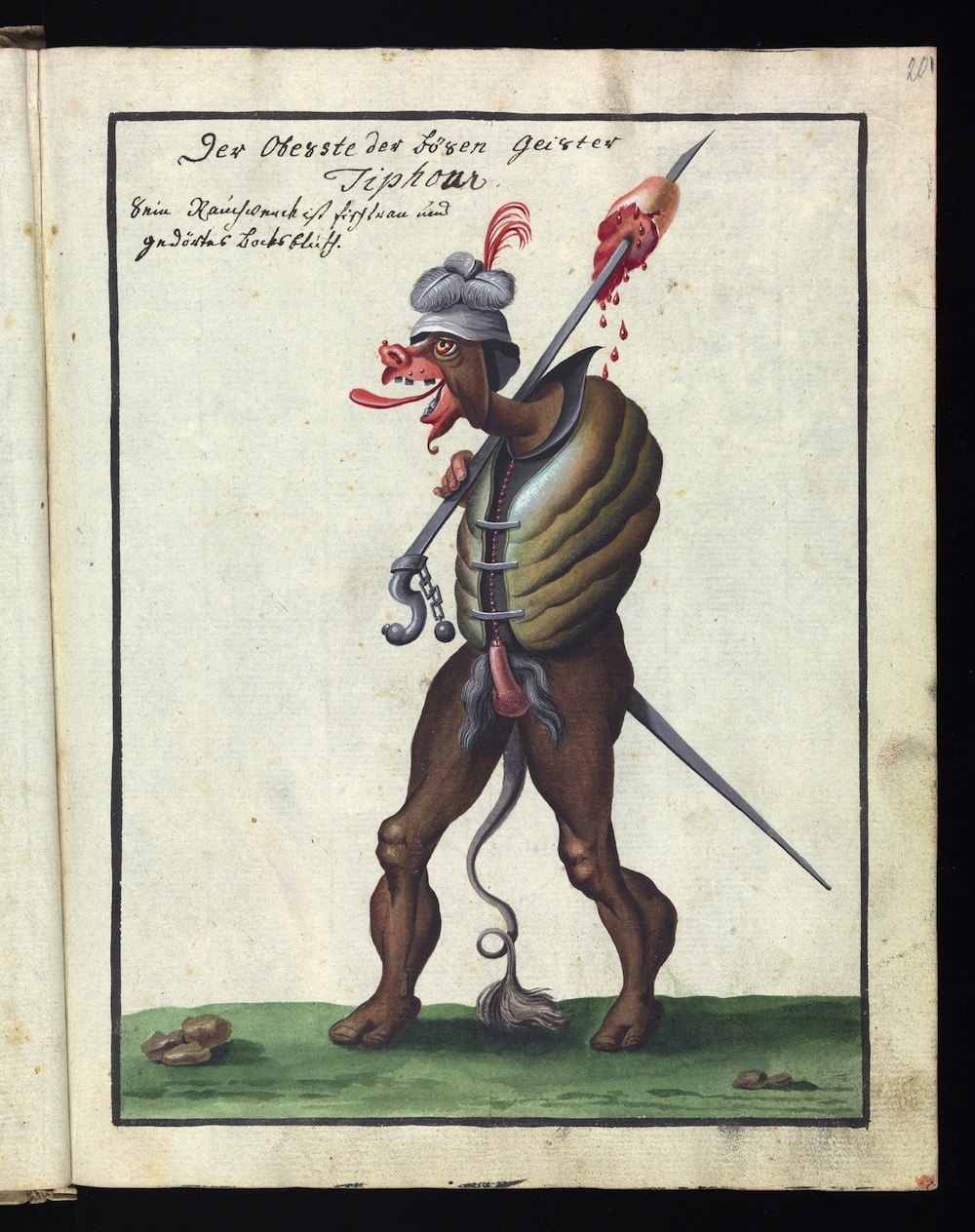 ompendium rarissimum totius Artis Magicae sistematisatae per celeberrimos Artis hujus Magistros, a book of "Satanic" illustrations from the 18th century 