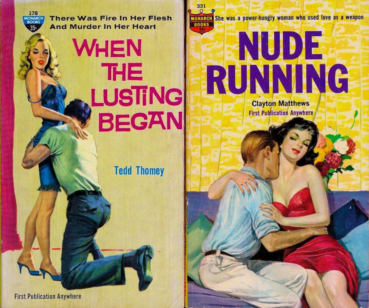 sleazy vintage paperback cover