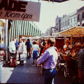 Market in Soho 1976 KH - Flashbak