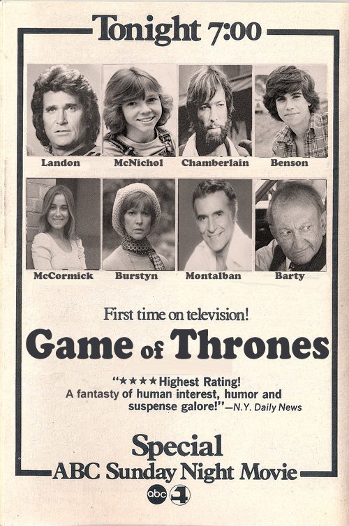 You Know Nothing John Travolta If Game Of Thrones Was A 1977 Tv