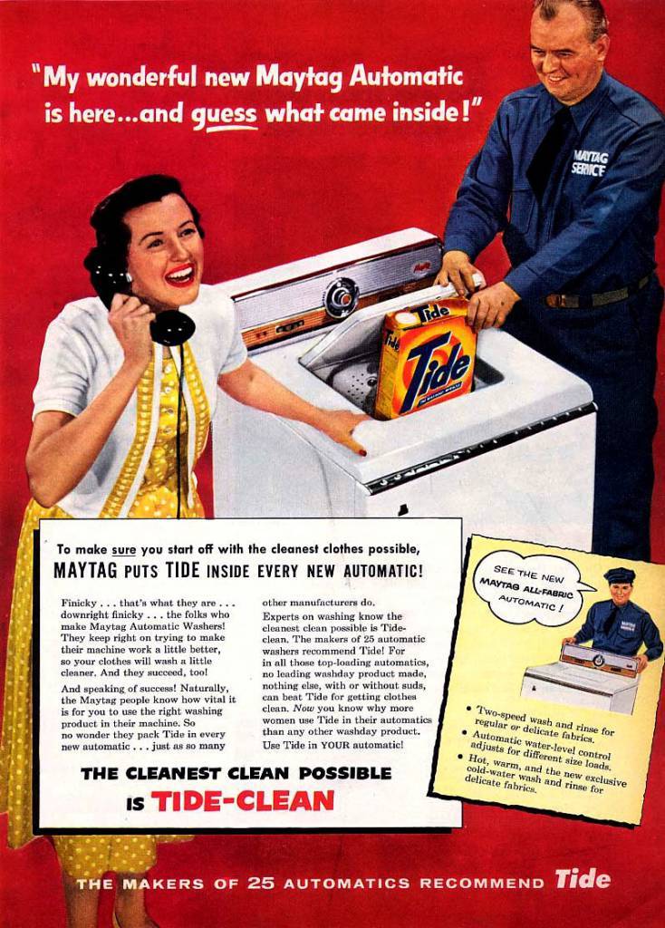 vintage advertisement maytag