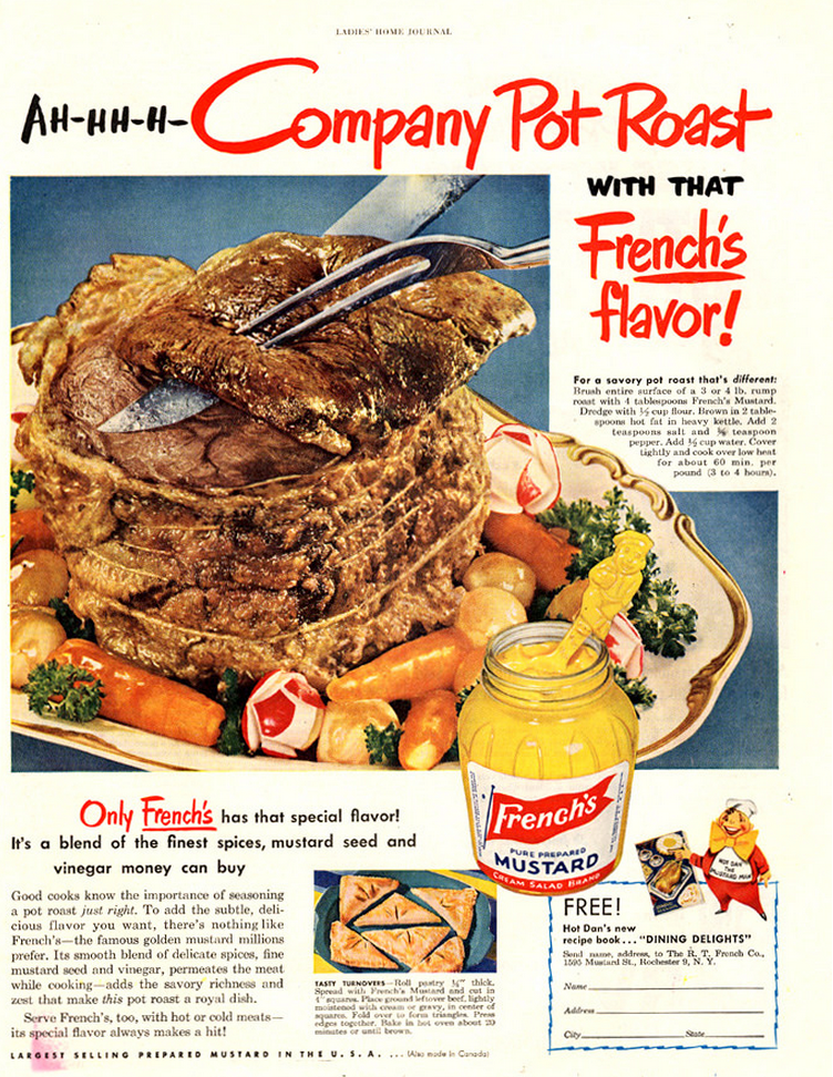 terrible looking vintage meat